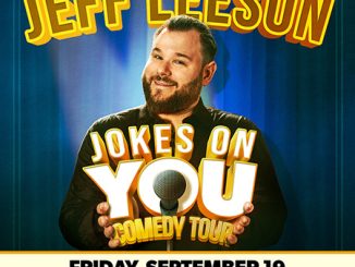 Jeff Leeson: Jokes on you comedy tour