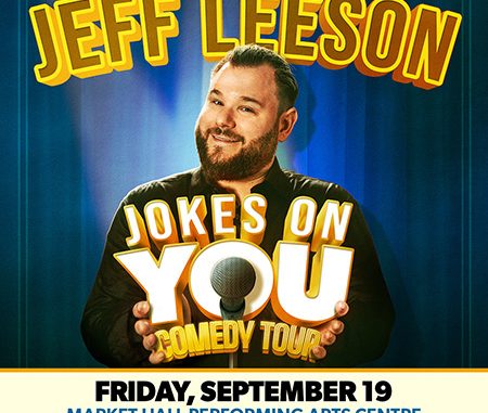 Jeff Leeson: Jokes on you comedy tour