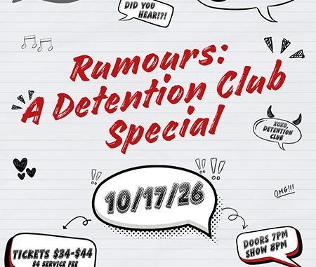 Concert: Rumours A Detention Club Special