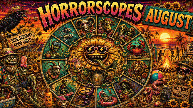 horrorscope august 2026 HorrorScopes: August 2026