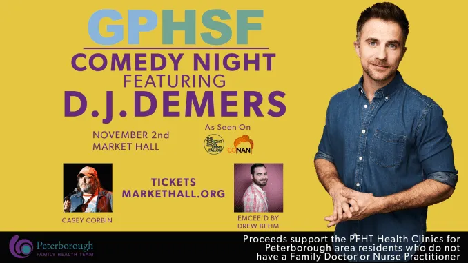 COMEDY NIGHT FEATURING D.J. DEMERS