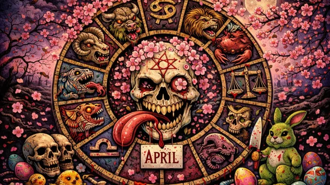 HorrorScopes April HorrorScopes: April 2026